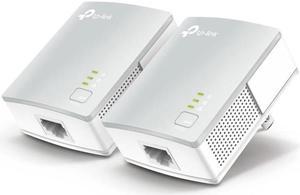 TP-LINK TL-PA4010KIT Rev 3 - AV600 Powerline Ethernet Adapter -The HomePlug AV2 standard creates high-speed data transfer rates of up to 600Mbps to support all your online activities.