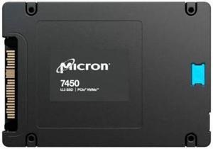 Micron 7450 MAX 6400GB internal SSD Enterprise Mixed Use 2.5" U.3 PCIe 4.0 x4 Model MTFDKCB6T4TFS-1BC1ZABYYR
