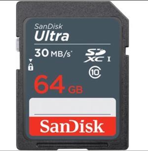 SanDisk Ultra 64 GB Class 10/UHS-I (U1) SDXC SDSDUNB-064G-AN6IN