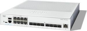 Cisco Catalyst 130016XTS Managed Switch 8 Port 10G Copper 8x10GE SFP Limited Lifetime Protection Model C130016XTS