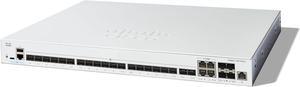 Cisco Catalyst 1300 C1300-24XS Layer 3 Switch, Manageable - Gigabit Ethernet, 10 Gigabit Ethernet - 10GBase-X, 1000Base-T - 3 Layer Supported