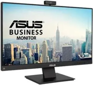 ASUS BE24EQK 23.8" Full HD 1920 x 1080 5 ms (GTG) D-Sub, HDMI, DisplayPort Business Monitor, Frameless, Built-in Adjustable 2MP Webcam, Mic Array, Stereo Speaker, Video Conference