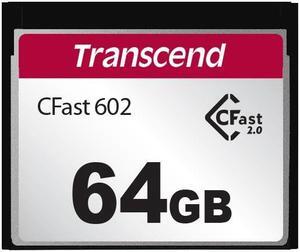 Transcend 64GB CFast 2.0 CFX602 Memory Card - TS64GCFX602