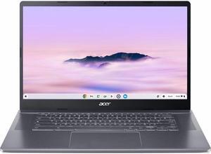 Acer Chromebook Plus 515 CBE595-1 CBE595-1-34D5 15.6" Chromebook - Full HD - Intel Core i3 13th Gen i3-1315U - 8 GB - 256 GB SSD - English (US) Keyboard - Iron - NX.KRAAA.002