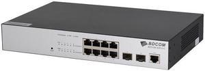 BDCOM S2500-C Series S2510-C - Switch - L2+ - managed - 8 x 10/100/1000 + 2 x 100/1000 SFP - desktop