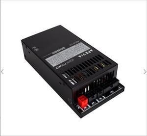 Apevia ITX-PFC400W Mini ITX/Flex ATX/ 1U 400W Fully Modular Power Supply, Full Range Active PFC 90-264V, AC for POS AIO System Desktop Gaming Server Small Form Factor (Flex ITX) Computer PSU