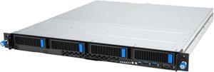 ASUS RS300-E12-PS4 is an Intel Xeon E-2400 1U server with support for four DDR5 ECC UDIMM, four NVMe, one M.2, one PCIe 5.0 slot and one PCIe 4.0 slot, plus dual LAN , 80 PLUS Gold power supply