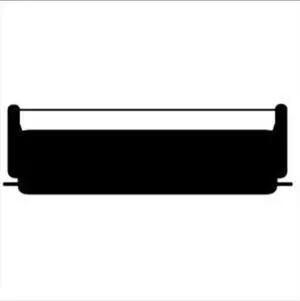 Epson S015630 Original Dot Matrix Ribbon Cartridge - Black Pack Model S015630