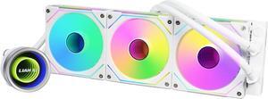 Lian Li GA II Trinity SL-INF 360MM - AIO Liquid Cooler Pre-Installed ARGB Daisy-chainable Radiator Fans or UNI Fan SL-INF Fans - for Intel® LGA 1700, 1200, 115X, AMD® AM5/AM4 Sockets
