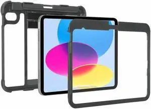 Targus SafePort THD941GL Rugged Carrying Case (Folio) for 10.9" Apple iPad (10th Generation) iPad, Apple Pencil - Clear