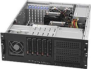 Supermicro SC842TQC-668B 4U 5BAY BLK 668W PS2 ATX Model CSE-842TQC-668B