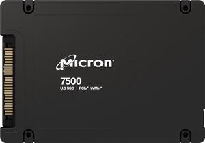 Micron 7500 MAX 1.6 TB 2.5" 256-bit U.3 PCIe 4.0 (NVMe) Solid state drive Model MTFDKCC1T6TGQ-1BK1DABYYR