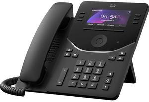 Cisco 9841 IP Phone - Corded, 4 x Total Line - VoIP - 3.5" LCD - 2 x Network (RJ-45) - PoE Ports