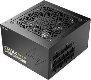 ANTEC GSK850 ATX3.1, 850W Full Modular PSU, 80 Plus Gold Certified, PCIE 5.1 Support, PhaseWave Design, Japanese Caps, Zero RPM Manager, 120mm Silent Fan, 7-Year Warranty