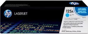 HP I HP 125A (CB541A) Original Laser Toner Cartridge - Single Pack - Cyan - 1 Each - 1400 Pages