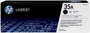 HP 35A Black Original LaserJet Toner Cartridge, CB435A