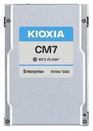 Kioxia 3.2T 2.5" PCIe5 CM7-V SDF7Y84GEB SIE 3 DWPD Bare Solid State Drive