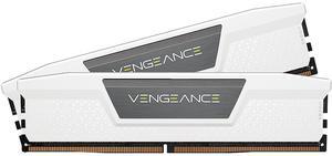 CORSAIR Vengeance 32GB (2 x 16GB) 288-Pin PC RAM DDR5 5200 (PC5 41600) Desktop Memory Model CMK32GX5M2B5200C40W