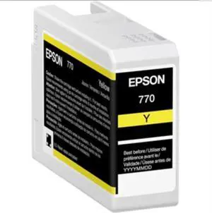 Epson UltraChrome PRO 770 Original Inkjet Ink Cartridge T770420 - Yellow Pack