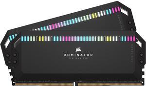 CORSAIR Dominator Platinum RGB 32GB (2 x 16GB) DDR5 6000 (PC5 48000) Desktop Memory Model CMT32GX5M2B6000C30