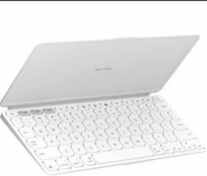 Logitech KEYS-to-GO 2 Portable Bluetooth Tablet Keyboard, Built-in Cover, - PALE GREY - APPLE