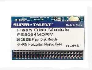 Super Talent 16GB commercial temperature Flash Disk Module SSD internal FE501610RM