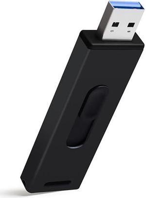 Super Talent PS100 Pro Commercial temperature 1TB USB 3.2 Gen2 black silver gunmetal USB flash drive ST3U1T0PSU