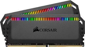 CORSAIR Dominator Platinum RGB 32GB (2 x 16GB) 288-Pin PC RAM DDR4 3600 (PC4 28800) Desktop Memory Model CMT32GX4M2D3600C18