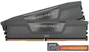 CORSAIR Vengeance 32GB (2 x 16GB) 288-Pin PC RAM DDR5 5200 (PC5 41600) XMP 3.0 AMD EXPO Desktop Memory Model CMK32GX5M2B5200Z40