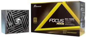 Seasonic 1000W 80+ Gold Full-Modular Nvidia RTX 30/40 Super & AMD GPU Compatible Power Supply FOCUS GX-1000 (ATX3)