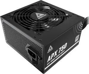 MONTECH APX Series APX 750W - Power supply (internal) - DC-DC - ATX12V - 80 PLUS - AC 100-240 V - 750 Watt - active PFC