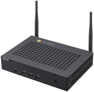ASUS Fanless Chromebox CF40-BC0001UNENT - Mini PC 1 x Celeron N4500 / up to 2.8 GHz - RAM 8 GB - eMMC 64 GB - UHD Graphics - Gigabit Ethernet, IEEE 802.11ax (Wi-Fi 6), Bluetooth 5.2 - Google Chrome OS