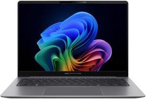 ASUS ExpertBook 14.0 inch WQXGA(WQ) non-Touch Intel Core 5 Processor 226V 16GB LPDDR5X 512GB 2280 PCIE SSD Windows 11 PRO Notebook (Misty Grey) P5405CSA-XH54