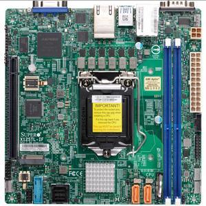 Supermicro X12STL-IF Workstation Motherboard - Intel C252 Chipset - Socket LGA-1200 - Mini ITX - MBD-X12STL-IF-B - Bulk packaging -