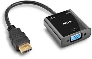 NGS Chamaleon, HDMI to SVGA Aadapter with Audio and Power Cable