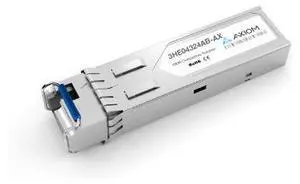 Axiom 1000BASE-BX40-D SFP Transceiver for Alcatel - 3HE04324AB (Downstream) - TX-1490nm/RX-1310nm - Limited Lifetime Warranty - Model 3HE04324AB-AX
