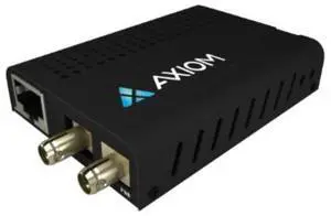 Axiom TAA Mini 1Gbs RJ45 to 1000BASE-ZX Media Converter - SMF, ST, 80km, 1550nm - 1 Year Limited Warranty - Model AXG99295