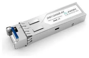 Axiom 1000BASE-BX80-D SFP Transceiver for Alcatel - 3HE11245AB (Downstream) - TX-1550nm/RX-1490nm - Limited Lifetime Warranty - Model 3HE11245AB-AX