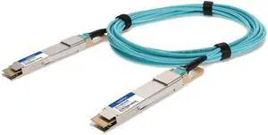 Axiom 400GBASE-AOC QSFP-DD Active Optical Cable Arista Compatible 1m Model AOC-D-D-400G-1M-AX