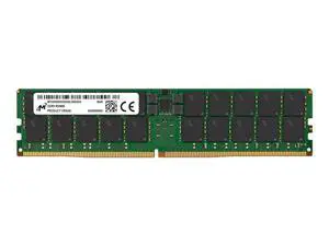Micron - DDR5 - module - 64 GB - DIMM 288-pin - 6400 MHz / PC5-51200 - registered - MTC40F2046S1RC64BD2R Micron - DDR5 - module - 64 GB - DIMM 288-pin - 6400 MHz / PC5-51200 - registered - MTC40F2046S1RC64BD2R