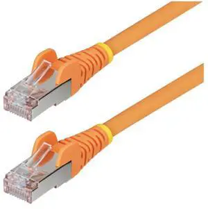 StarTech 6in Orange CAT6a Ethernet Cable Model NLOR-6IN-CAT6A-PATCH