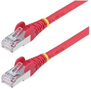 StarTech 1ft Red CAT6a Ethernet Cable Model NLRD-1F-CAT6A-PATCH