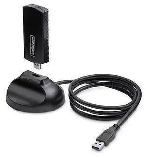 StarTech.com Wi-Fi 6E USB Adapter/Dongle, For Desktop/Laptop PC, Wireless NIC w/Foldable Antenna, WiFi Adapter Supports 802.11 b/g/n/ac/ax, 2.4/5/6 GHz Network Compatible - network adapter - USB 3.0
