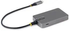 StarTech 4-Port USB-C Hub, 5Gbps, Bus Powered, USB C to 4x USB-A Hub with USB-C Auxiliary Power Input, 1ft/30cm Host Cable, Portable Desktop/Laptop USB Hub - 5G4AC-USB-C-HUB