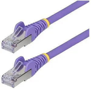 StarTech 10ft Purple CAT6a Ethernet Cable Model NLPL-10F-CAT6A-PATCH
