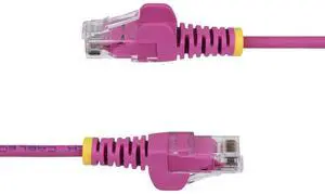 StarTech 15ft Pink Slim CAT6 Ethernet Cable Model N6PAT15PKS
