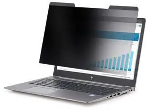 StarTech Magnetic Privacy Screen For 13.3-Inch 16:9 Laptop, Reversible Filter, Computer Screen Protector, View Angle 60 deg (+/- 30 deg), TAA Blue Light Shield