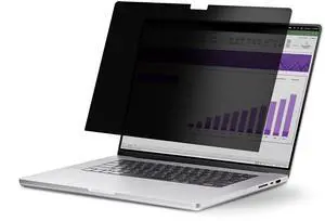 StarTech 4-Way Privacy Screen For 13-inch Surface Pro 8/9/X Laptop, Portrait/Landscape Modes, Touch-Enabled, +/- 30 Deg. View, Blocks up to 51% Blue Light, Anti-Glare Model 13SP-PRIVACY-SCREEN