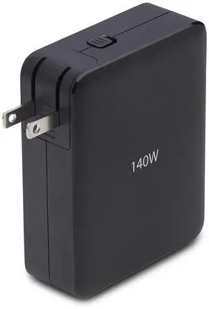 StarTech 140W USB-C Wall Charger, 3x USB-C/1x USB-A, PD 3.1 GaN Power Adapter for MacBook, Dell XPS/Inspiron/Precision Model 3114GCN-WALL-CHARGER