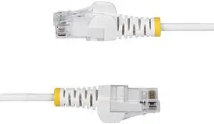 StarTech 20ft White Slim CAT6 Ethernet Cable Model N6PAT20WHS